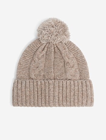 Conjunto de gorro de punto y braga de cuello - 2 piezas