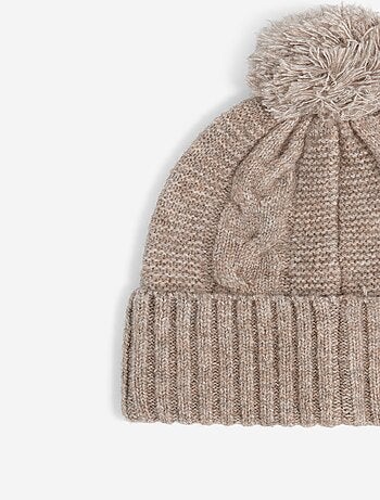 Conjunto de gorro de punto y braga de cuello - 2 piezas