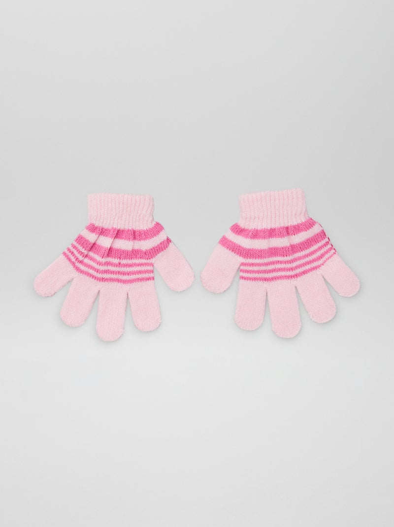 Conjunto de gorro + guantes + bufanda - 3 piezas BLANCO - Kiabi