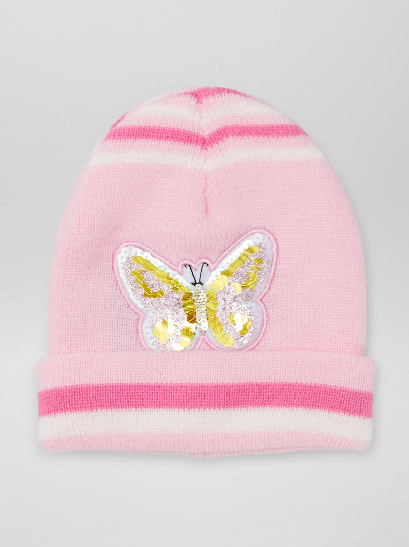 Conjunto de gorro + guantes + bufanda - 3 piezas BLANCO - Kiabi