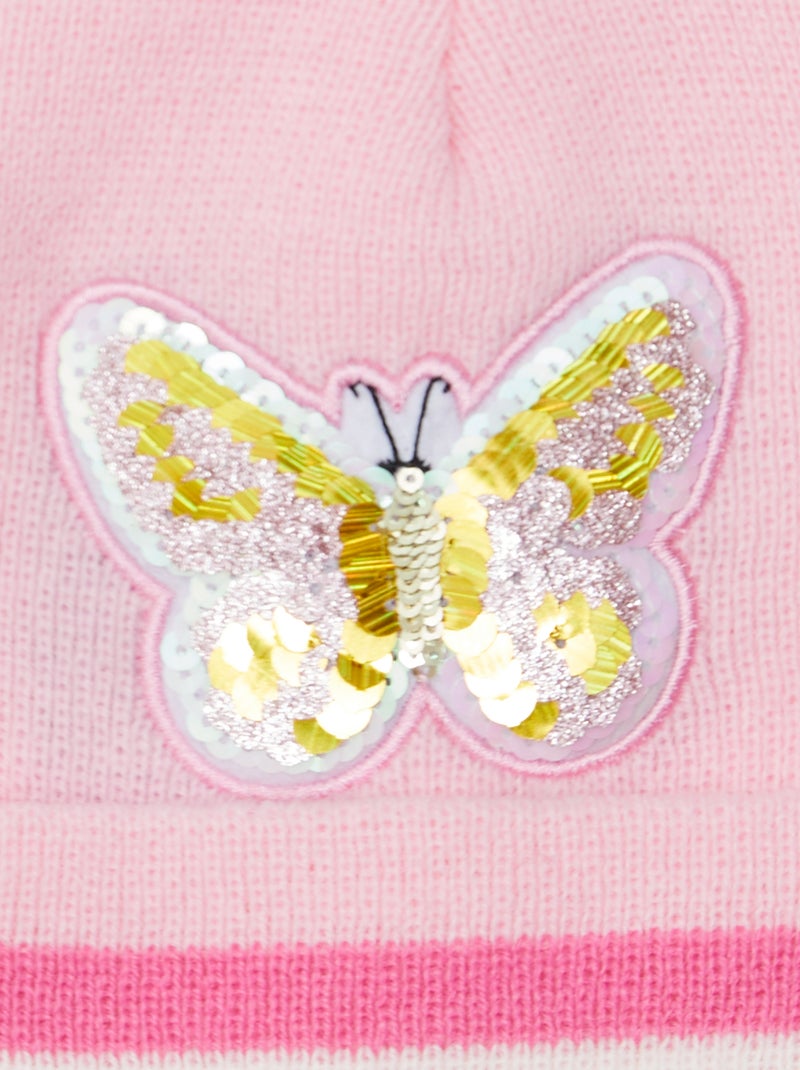 Conjunto de gorro + guantes + bufanda - 3 piezas BLANCO - Kiabi