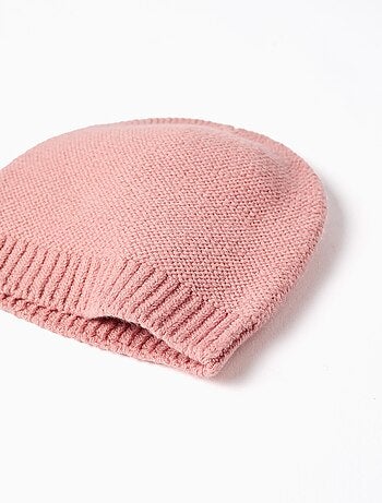 Conjunto de gorro + guantes de punto