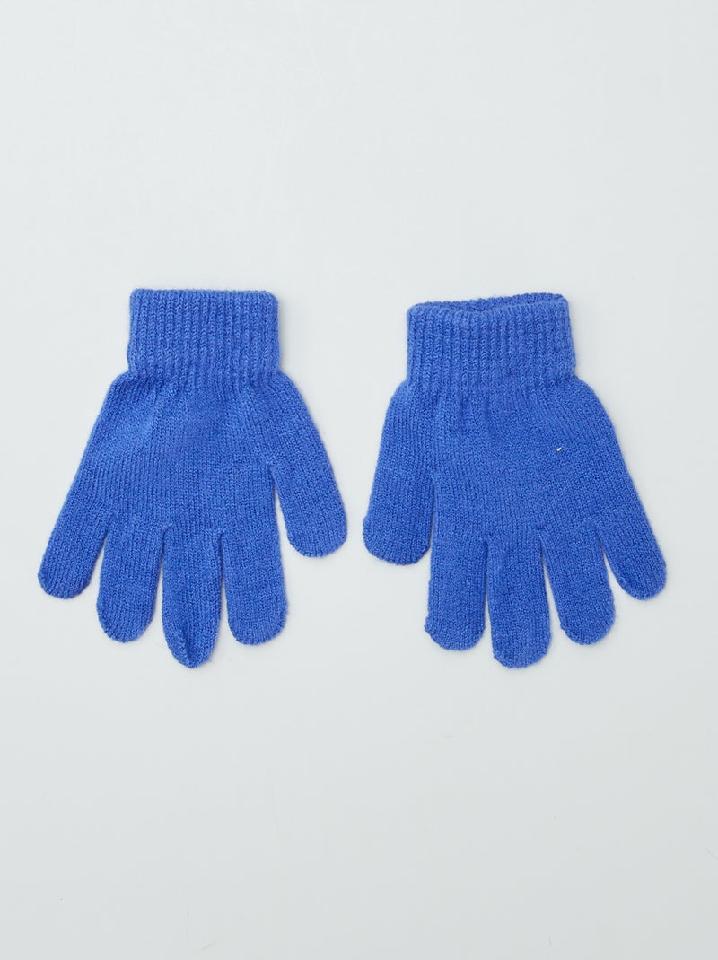 Conjunto de gorro + guantes 'Spiderman'  - 2 piezas AZUL - Kiabi