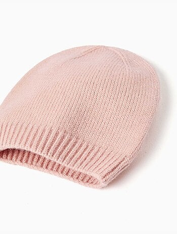 Conjunto de gorro + manoplas de punto