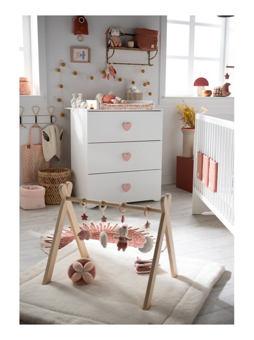 Conjunto de habitación completa para bebé con cuna de 120x60?cm con barrotes y cómoda - BABYPRICE - Kiabi