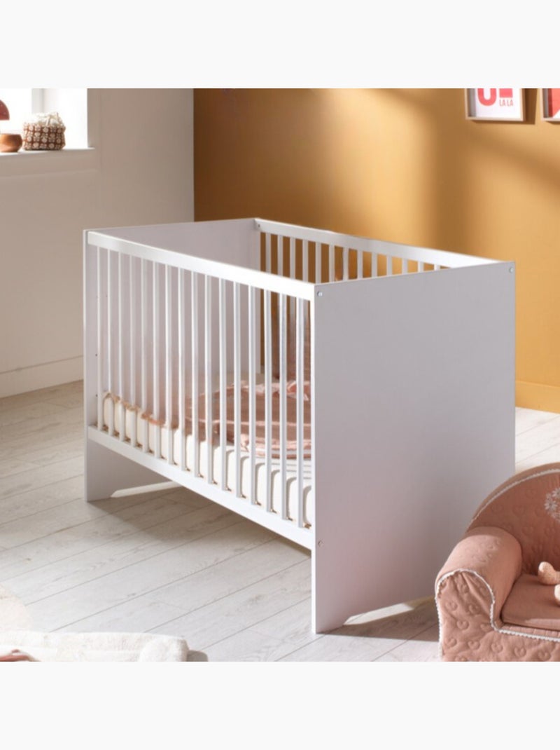 Conjunto de habitación completa para bebé con cuna de 120x60?cm y cómoda con cambiador - BABYPRICE Rosa - Kiabi