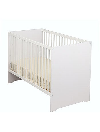 Conjunto de habitación completa para bebé con cuna de 120x60?cm y cómoda con cambiador de 3 cajones.