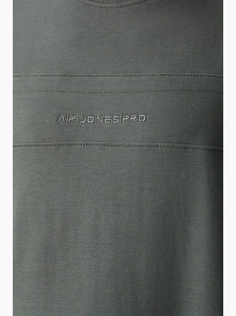 Conjunto de hombre de camiseta oversize y shorts de mezcla de algodón tommy Caqui - Kiabi