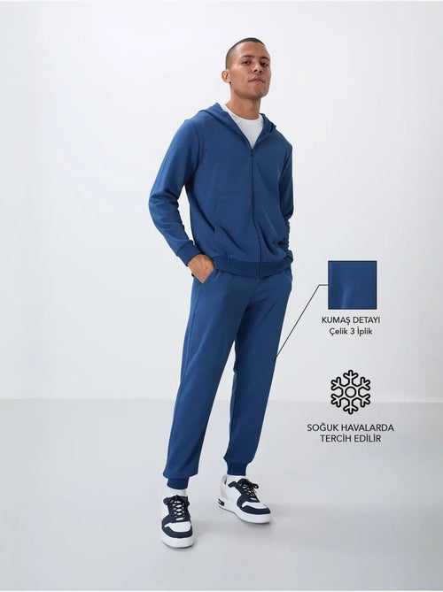Conjunto de hombre de sudadera con capucha y pantalón tommy - Kiabi