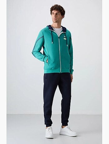 Conjunto de hombre de sudadera con capucha y pantalón tommy