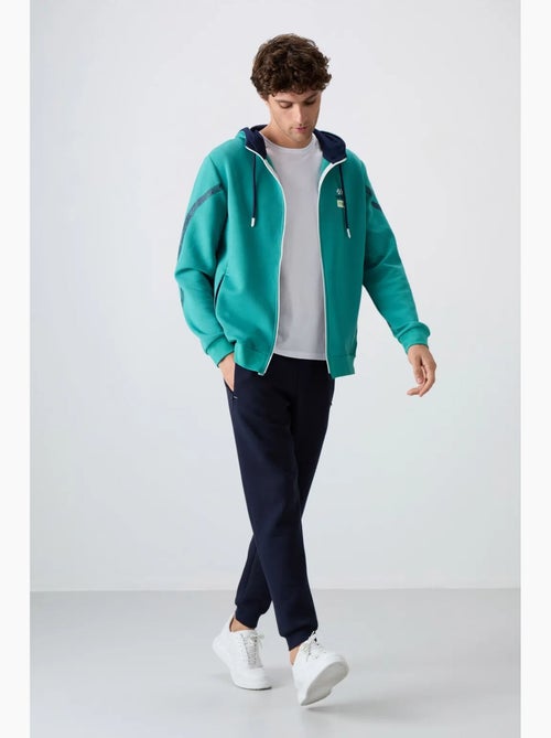 Conjunto de hombre de sudadera con capucha y pantalón tommy - Kiabi Conjunto de hombre de sudadera con capucha y pantalón tommy - Kiabi