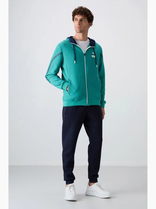 Conjunto de hombre de sudadera con capucha y pantalón tommy - Kiabi Conjunto de hombre de sudadera con capucha y pantalón tommy - Kiabi