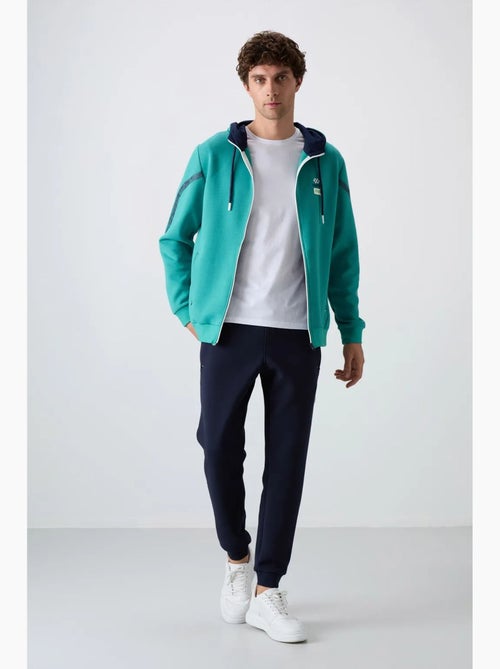 Conjunto de hombre de sudadera con capucha y pantalón tommy - Kiabi Conjunto de hombre de sudadera con capucha y pantalón tommy - Kiabi