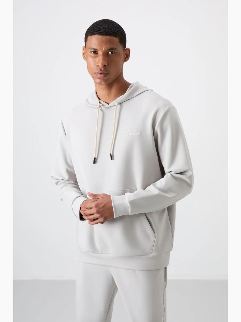 Conjunto de hombre de sudadera con capucha y pantalón tommy Gris claro - Kiabi