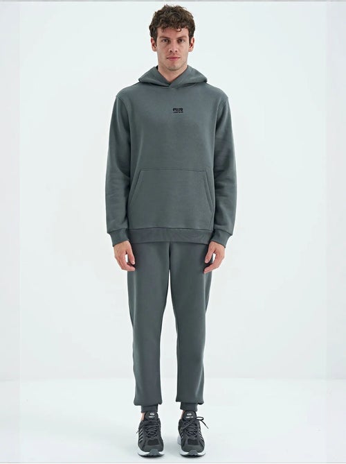 Conjunto de hombre de sudadera con capucha y pantalón tommy - Kiabi