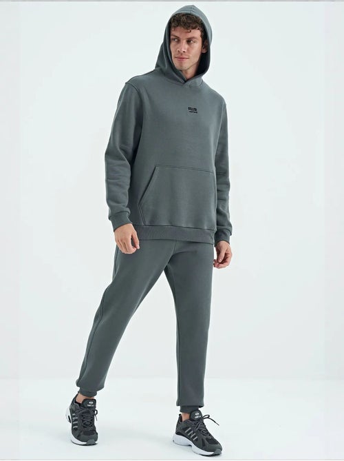 Conjunto de hombre de sudadera con capucha y pantalón tommy - Kiabi