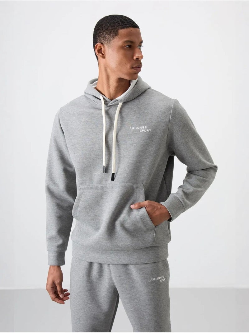 Conjunto de hombre de sudadera con capucha y pantalón tommy Gris - Kiabi