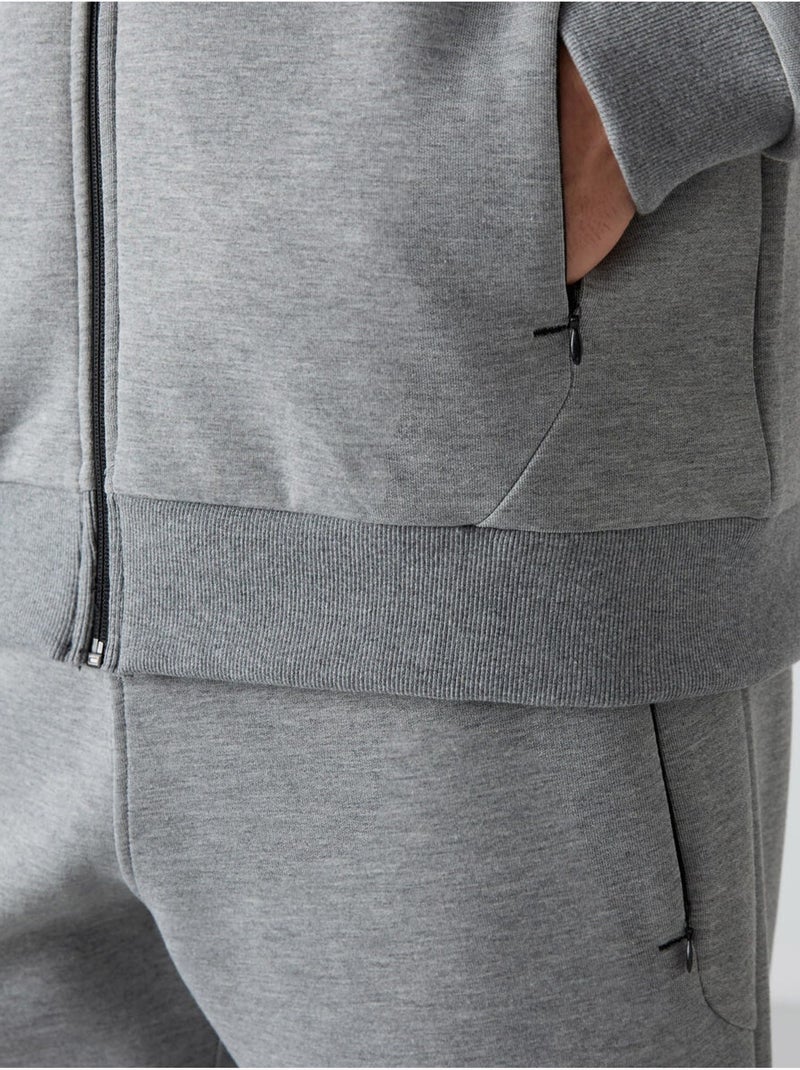 Conjunto de hombre de sudadera con capucha y pantalón tommy Gris - Kiabi