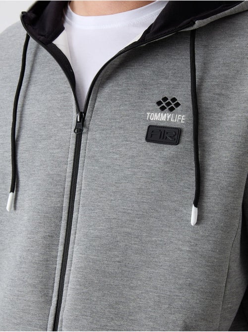 Conjunto de hombre de sudadera con capucha y pantalón tommy - Kiabi Conjunto de hombre de sudadera con capucha y pantalón tommy - Kiabi