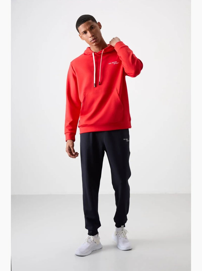 Conjunto de hombre de sudadera con capucha y pantalón tommy Rojo - Kiabi
