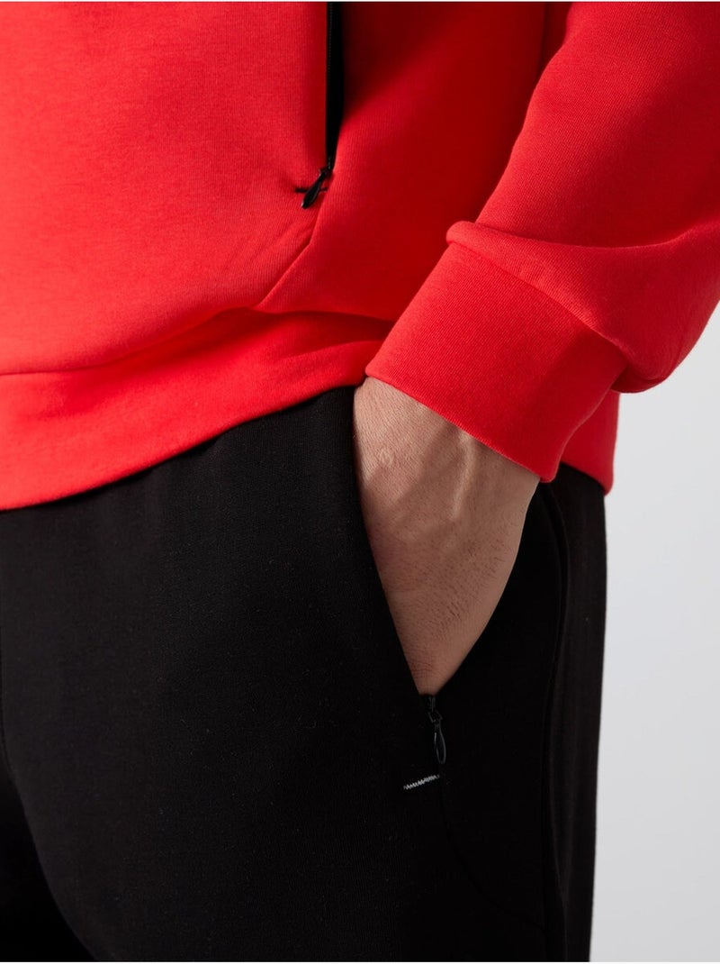 Conjunto de hombre de sudadera con capucha y pantalón tommy Rojo - Kiabi