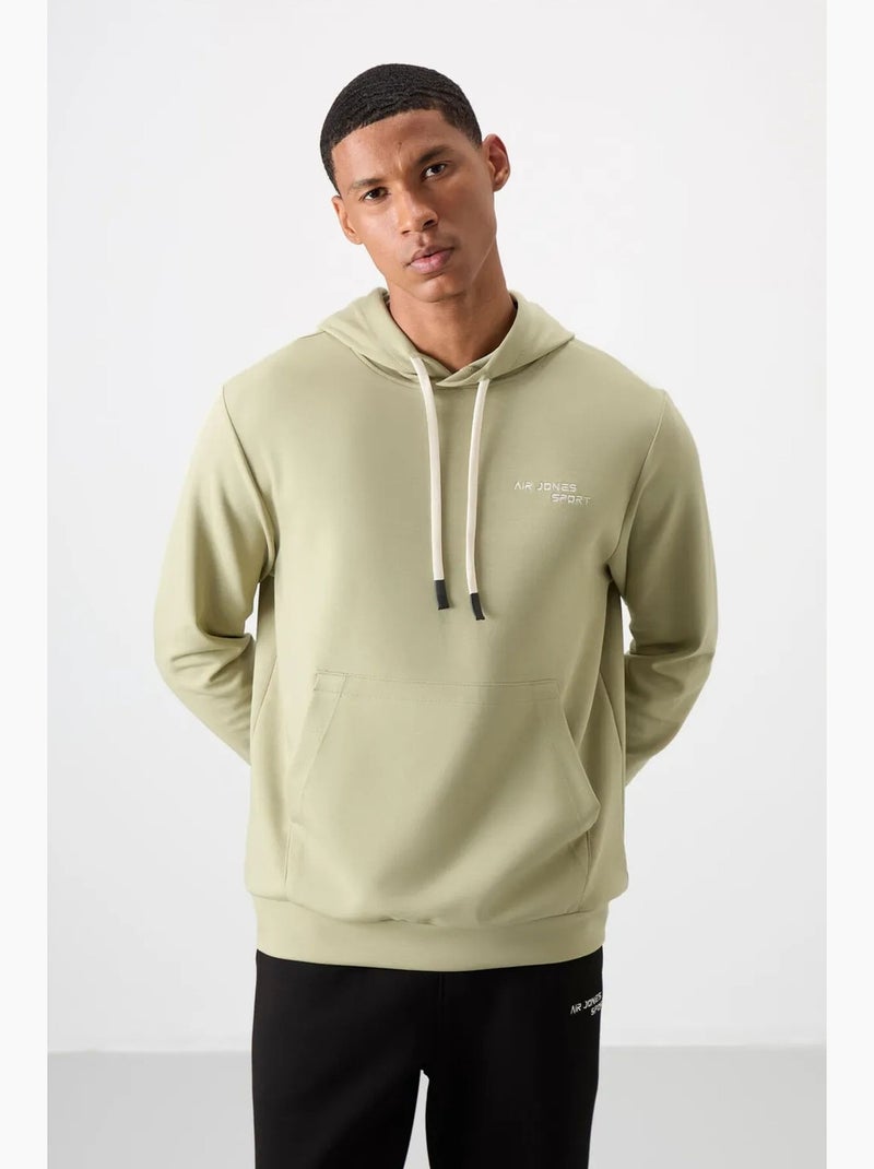 Conjunto de hombre de sudadera con capucha y pantalón tommy Verde - Kiabi