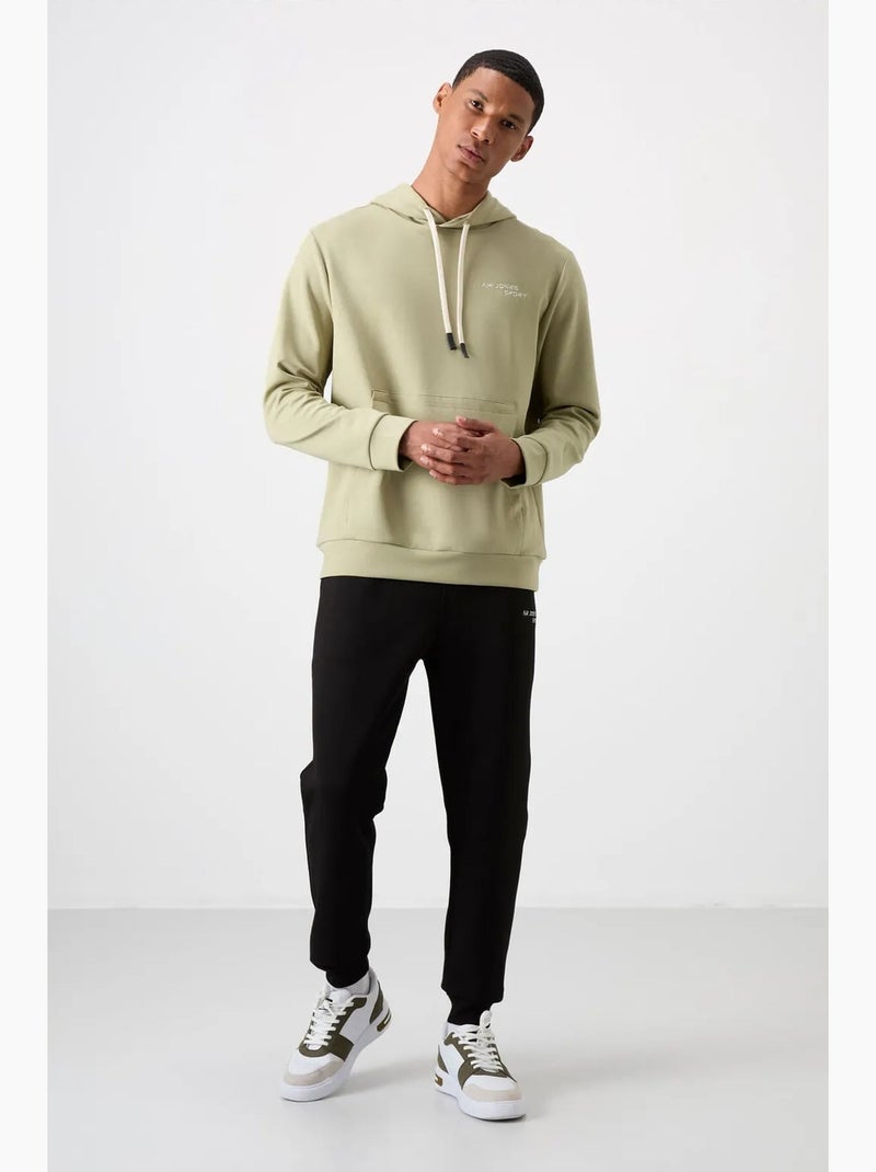 Conjunto de hombre de sudadera con capucha y pantalón tommy Verde - Kiabi