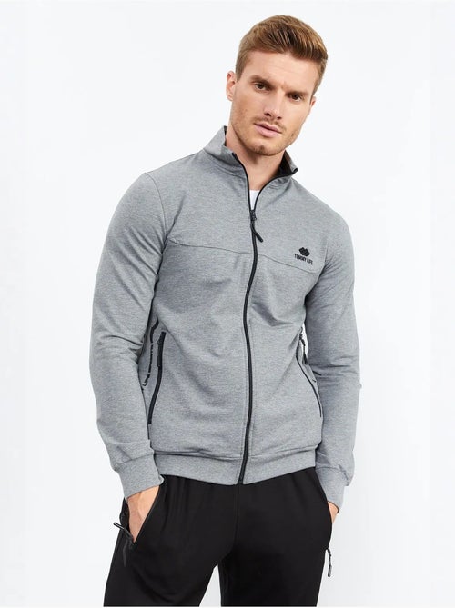 Conjunto de hombre de sudadera con cremallera frontal y pantalón tommy - Kiabi