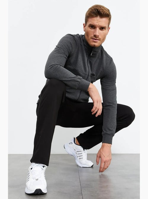 Conjunto de hombre de sudadera con cremallera frontal y pantalón tommy - Kiabi