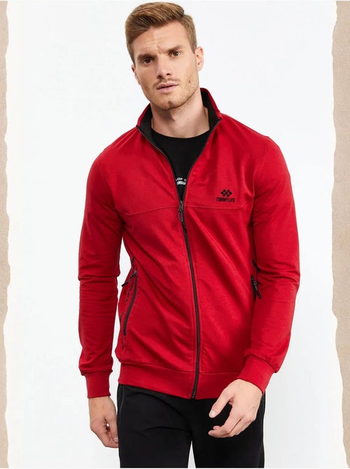 Conjunto de hombre de sudadera con cremallera frontal y pantalón tommy - Kiabi