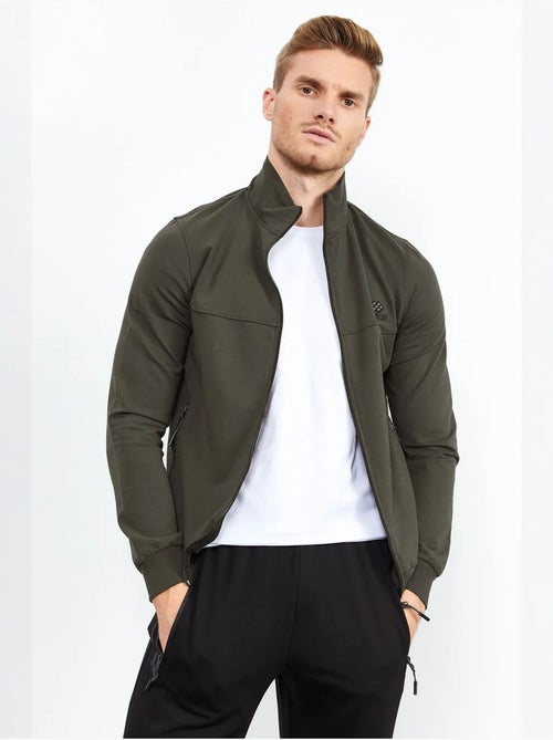 Conjunto de hombre de sudadera con cremallera frontal y pantalón tommy - Kiabi