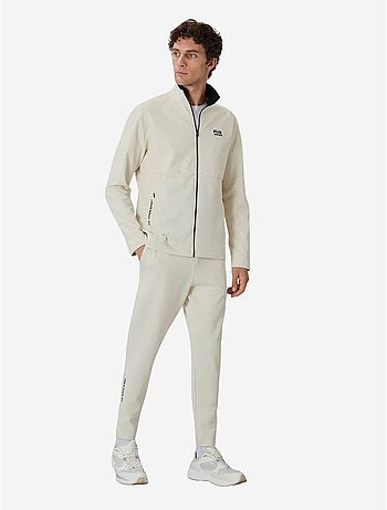 Conjunto de hombre de sudadera con cuello con cremallera y pantalón tommy