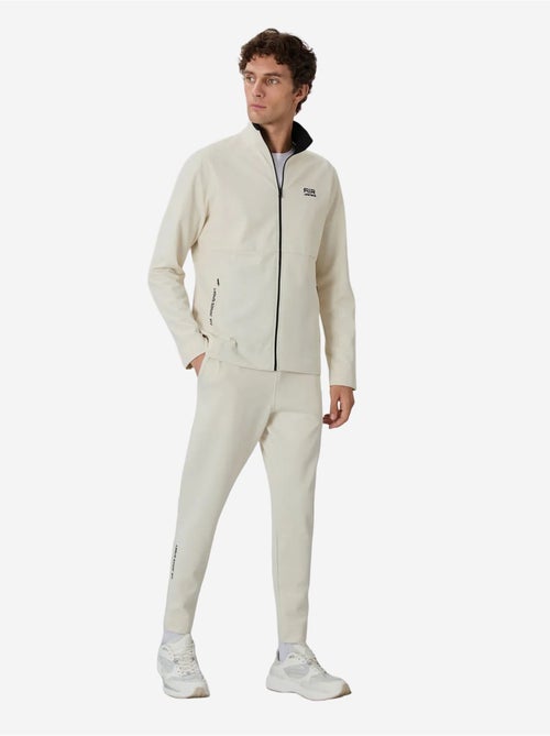 Conjunto de hombre de sudadera con cuello con cremallera y pantalón tommy - Kiabi Conjunto de hombre de sudadera con cuello con cremallera y pantalón tommy - Kiabi