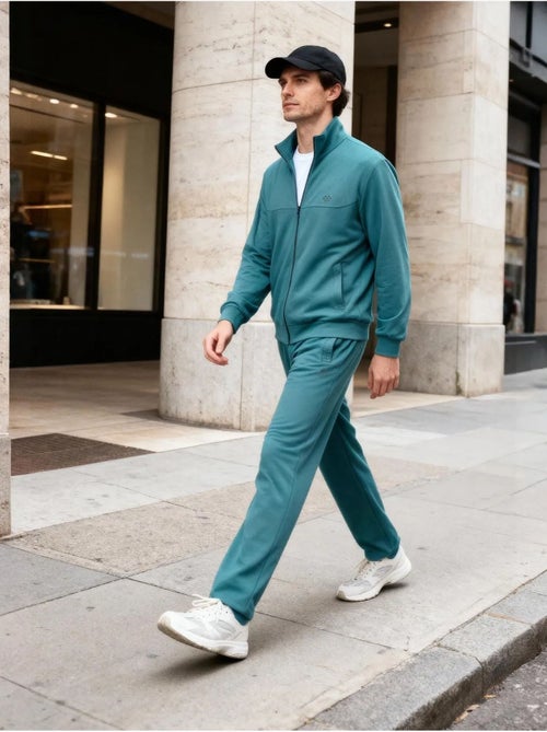 Conjunto de hombre de sudadera con cuello con cremallera y pantalón tommy - Kiabi