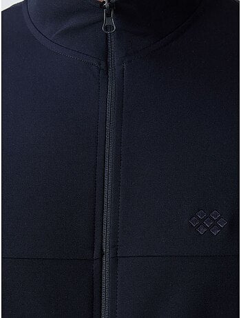 Conjunto de hombre de sudadera con cuello con cremallera y pantalón tommy