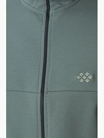 Conjunto de hombre de sudadera con cuello con cremallera y pantalón tommy