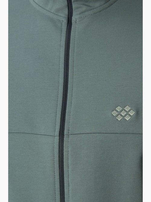 Conjunto de hombre de sudadera con cuello con cremallera y pantalón tommy - Kiabi Conjunto de hombre de sudadera con cuello con cremallera y pantalón tommy - Kiabi