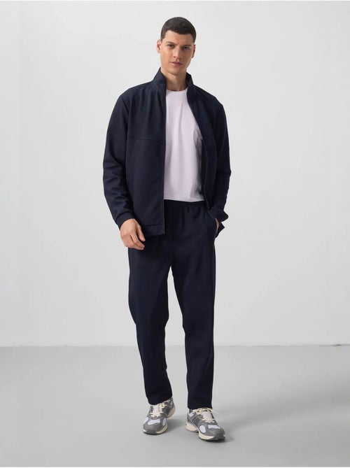 Conjunto de hombre de sudadera de manga larga con cremallera y pantalón tommy - Kiabi