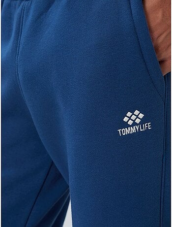 Conjunto de hombre de sudadera y pantalón de felpa de algodón y poliéster tommy