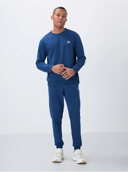 Conjunto de hombre de sudadera y pantalón de felpa de algodón y poliéster tommy - Kiabi