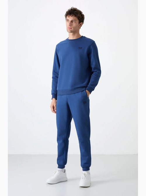 Conjunto de hombre de sudadera y pantalón de felpa de algodón y poliéster tommy - Kiabi