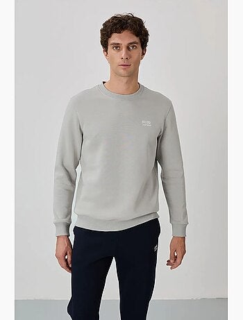 Conjunto de hombre de sudadera y pantalón de felpa de algodón y poliéster tommy