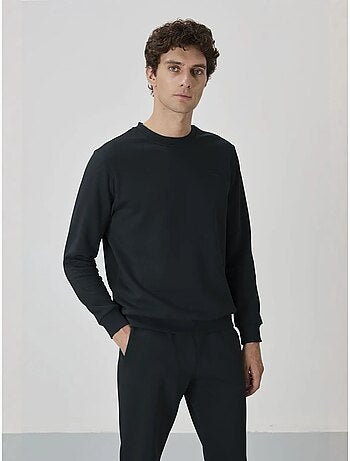 Conjunto de hombre de sudadera y pantalón de felpa de algodón y poliéster tommy