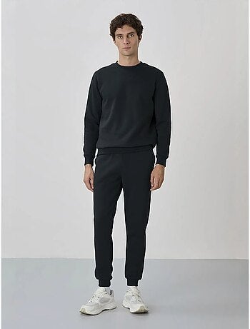 Conjunto de hombre de sudadera y pantalón de felpa de algodón y poliéster tommy