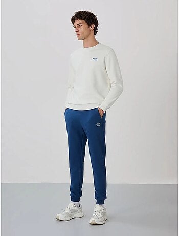 Conjunto de hombre de sudadera y pantalón de felpa de algodón y poliéster tommy