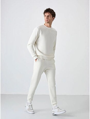 Conjunto de hombre de sudadera y pantalón de felpa de algodón y poliéster tommy
