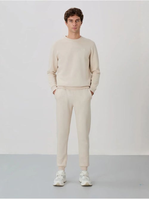 Conjunto de hombre de sudadera y pantalón de felpa de algodón y poliéster tommy - Kiabi