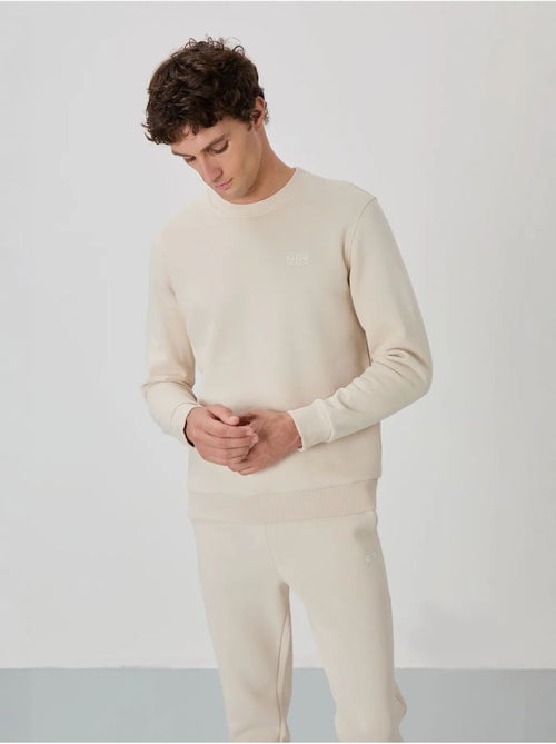 Conjunto de hombre de sudadera y pantalón de felpa de algodón y poliéster tommy - Kiabi