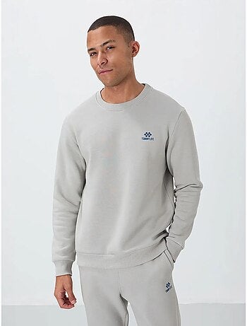 Conjunto de hombre de sudadera y pantalón de felpa de algodón y poliéster tommy