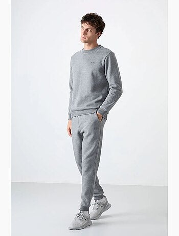 Conjunto de hombre de sudadera y pantalón de felpa de algodón y poliéster tommy